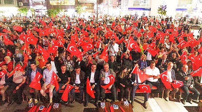 15 Temmuz Kahramanları Fatsa'da da Dualarla Anıldı