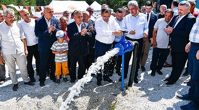 60 Yıllık Su Sorunu Çözüldü