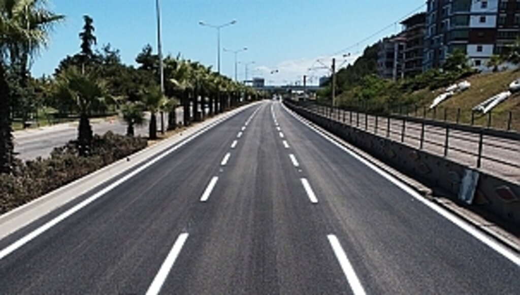 Atatürk Bulvarı'nın Kara Bandı Tamamlandı