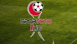 Spor Toto 1. Lig'in 8 Haftalık Programı Belli Oldu