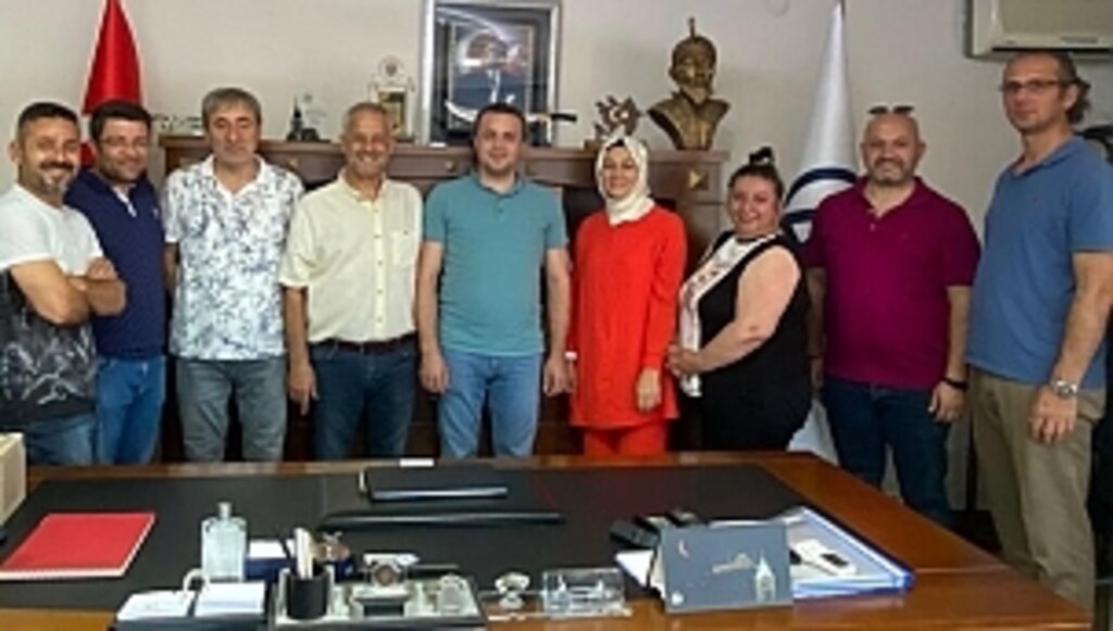 19 Mayıs Gazeteciler Cemiyeti'nden AA Bölge Müdürü Demir'e Ziyaret