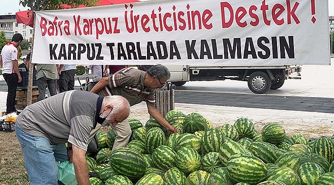 Atakum Belediyesi'nden Çiftçi Dayanışması