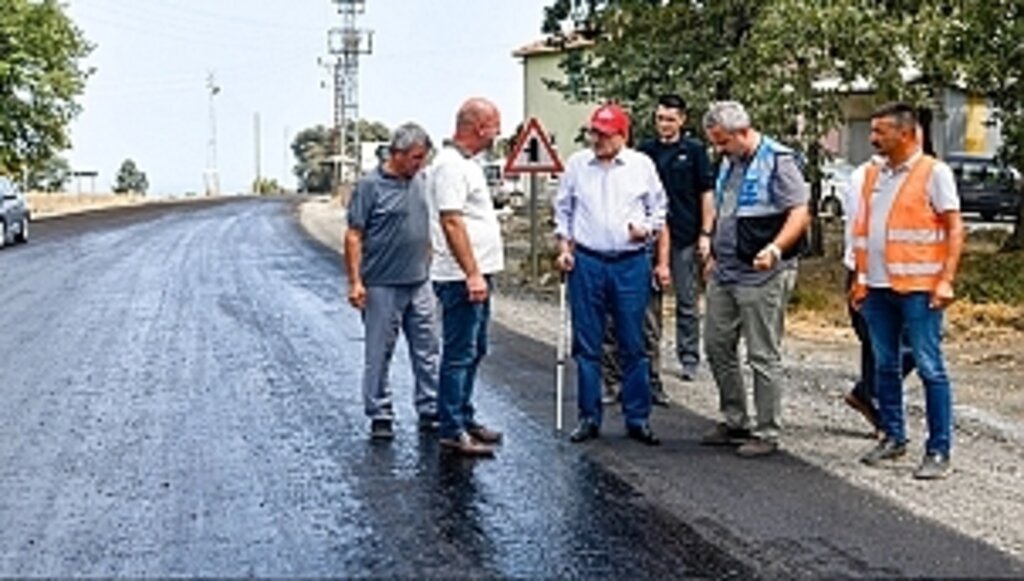 Başkan Demir, Yol Çalışmalarını İnceledi