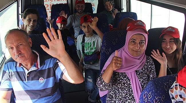 Canik Belediyesi'nden TEKNOFEST Karadeniz'e Anısına Özel Hediye