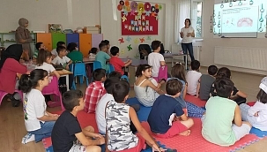 Canik'te Çocuklara Sağlıklı Yaşam Eğitimi