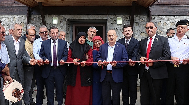 Kavak'ta İlk Şehitlik Anı Evi Açıldı