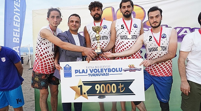 Plaj Voleybolu Şampiyonu Fatsa Anadolu Lisesi