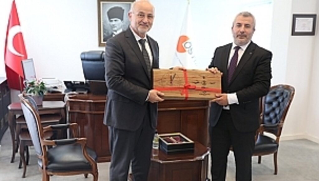 Rektör Ünal'dan ÖSYM Başkanı Ersoy'a Ziyaret