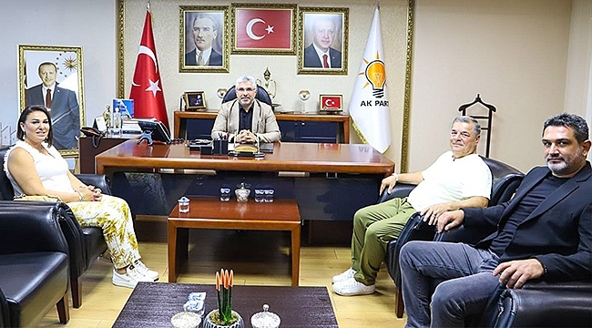 Samsunspor Kulübünden Ak Parti'ye Ziyaret