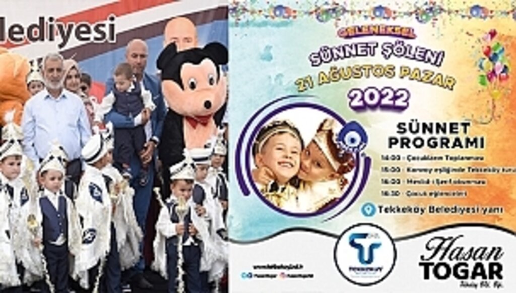 Tekkeköy'de Geleneksel Sünnet Şöleni 