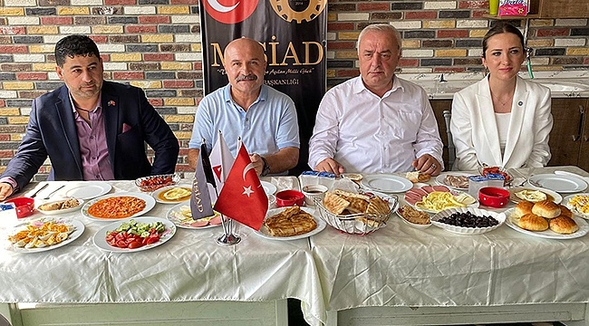 Usta MİSİAD Üyeleri İle Kahvaltıda Buluştu 