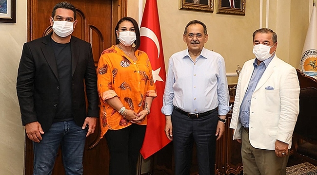 Yılport Samsunspor'dan Başkan Demir'e 'Geçmiş Olsun' Ziyareti