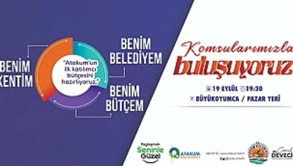 Atakum'un İlk Katılımcı Bütçesi Hazırlanıyor