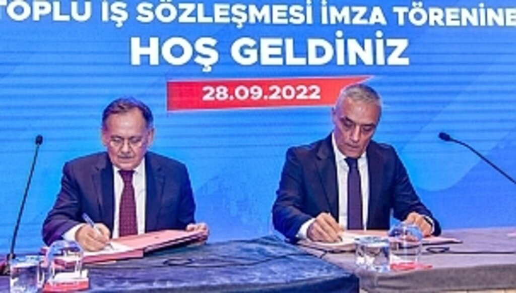 Büyükşehir'de Toplu Sözleşme Sevinci
