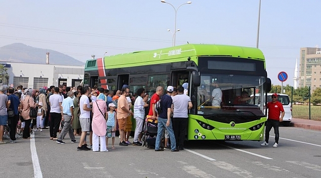 Büyükşehir günde 100 bin kişi taşıdı