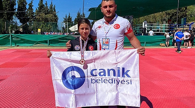 Canikli Milli Sporcu Avrupa Şampiyonası'nda