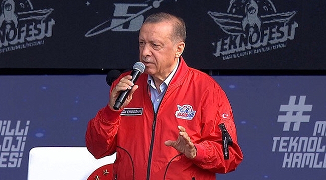Cumhurbaşkanı Erdoğan TEKNOFEST KARADENİZ'de Konuştu