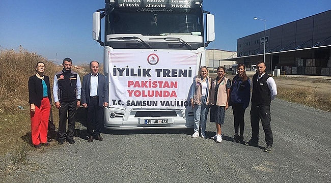 İyilik TIR'ı Ankara'ya Hareket Etti