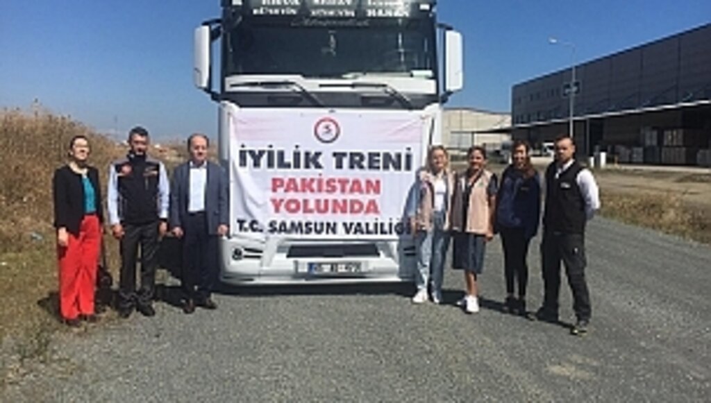 İyilik TIR'ı Ankara'ya Hareket Etti