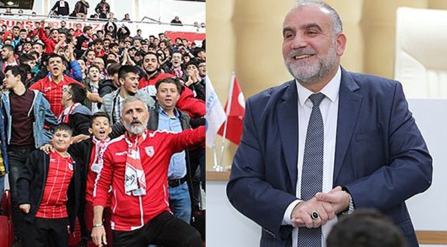 Samsunspor Taraftar Gruplarından Başkan Sandıkçı'ya Teşekkür