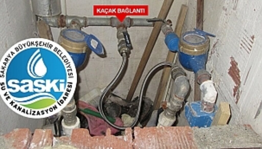 SASKİ'den Kaçak Su Mücadelesi!...