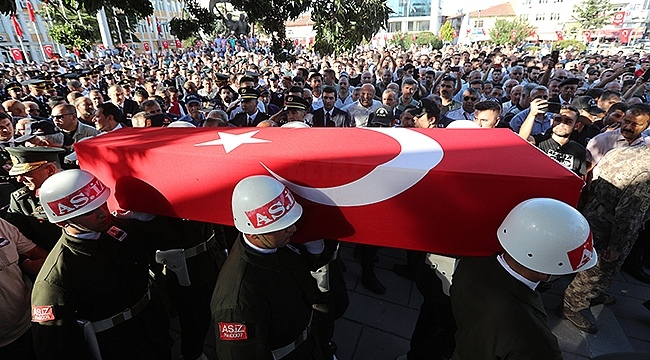 Şehidimiz Son Yolculuna Dualarla Uğurlandı