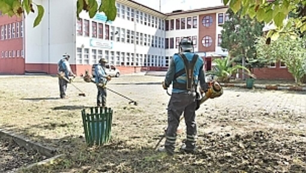 Tekkeköy'de Okulları Yeni Öğretim Yılına Hazırlanıyor