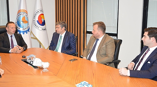 Bafra GİAD'dan TSO Başkanı Kocabaş'a Hayırlı Olsun Ziyareti