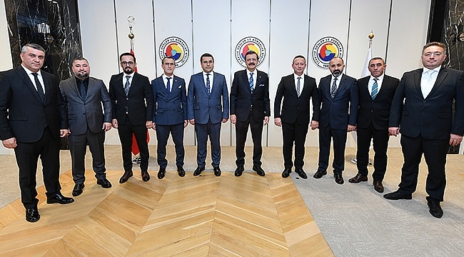 Bafra TSO'dan Hisarcıklıoğlu'na Ziyaret