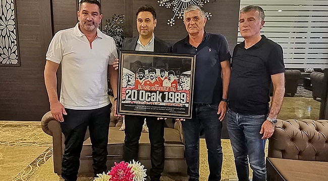 Bandırmaspor Yöneticilerinden Samsunspor'a Ziyaret