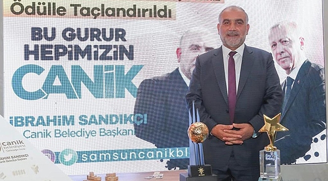 Canik Belediyesi'ne Üç Yılda Üç Ödül