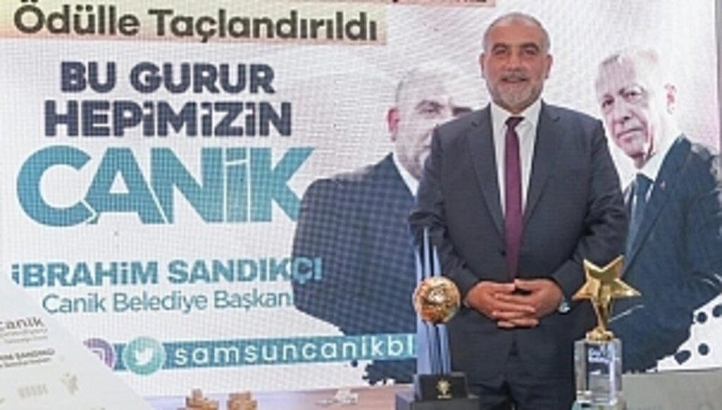 Canik Belediyesi'ne Üç Yılda Üç Ödül