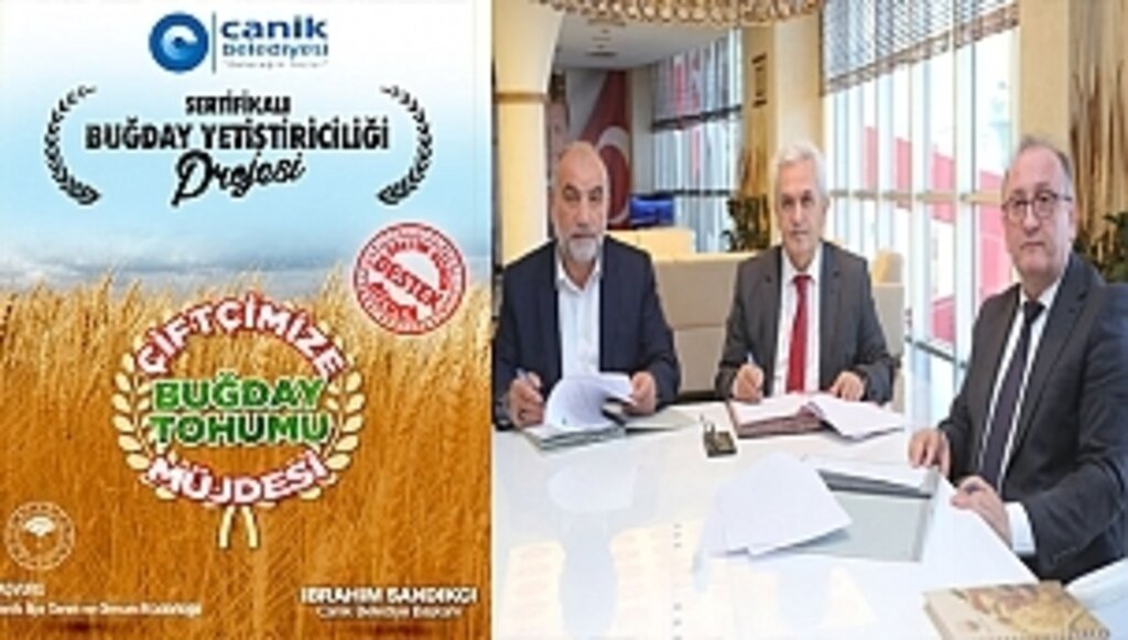 Canik'te Çiftçilere Tohum Desteği Müjdesi