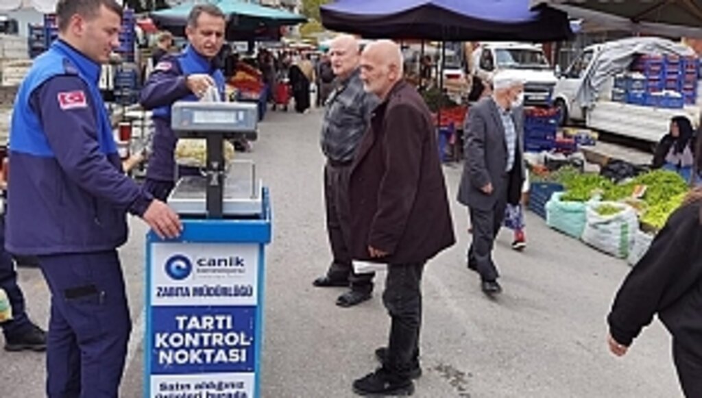 Canik Zabıtasından Sıkı Denetim