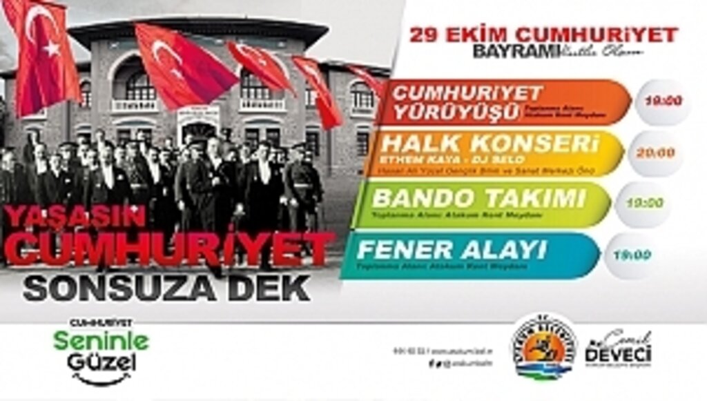 Cumhuriyet Coşkusu Atakum Sokaklarına Taşacak