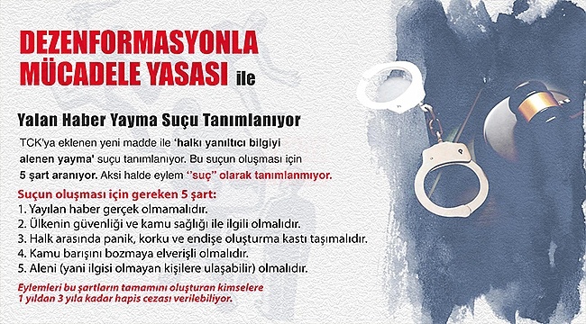 Dezenformasyon Yasasına 10 İtirazı Var