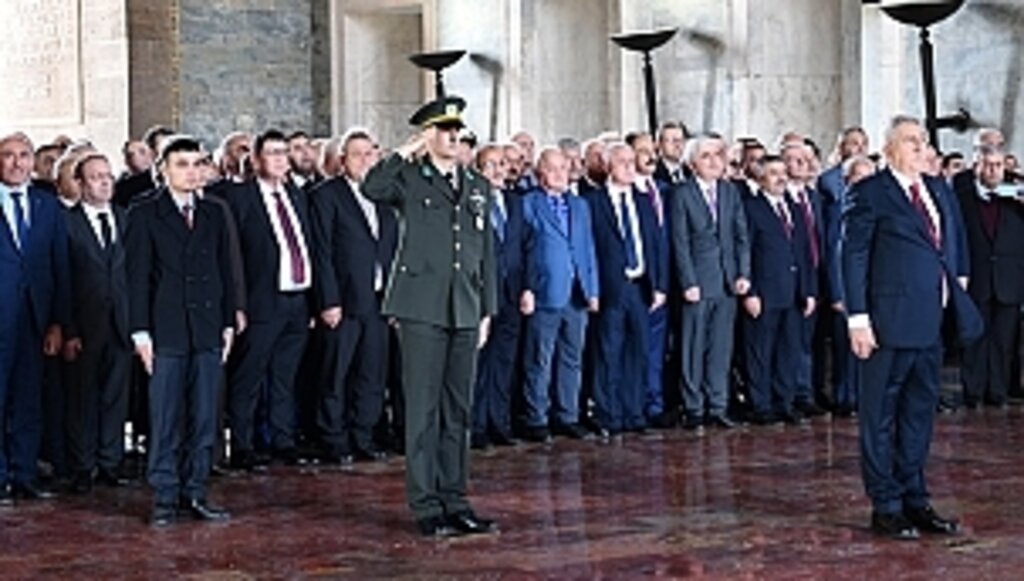 Esnaf Teşkilatı Ata'nın Huzuruna Çıktı