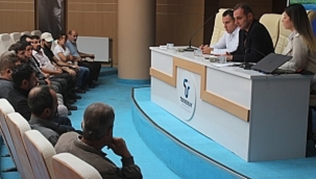 Tekkeköy'de Atık Toplayıcılara Bilgilendirme