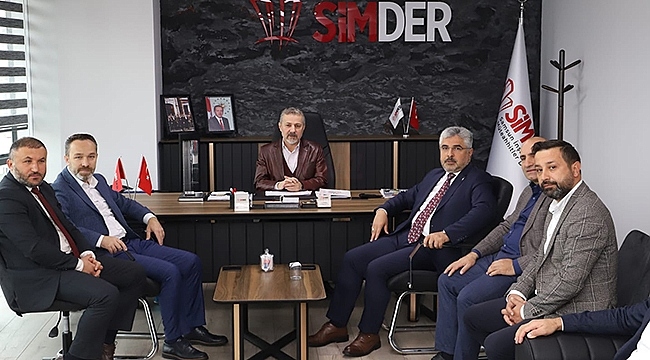 Başkan Aksu'dan SİMDER'e Ziyaret 