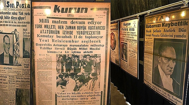 Büyükşehir'den 'Basında Milli Yas' Sergisi