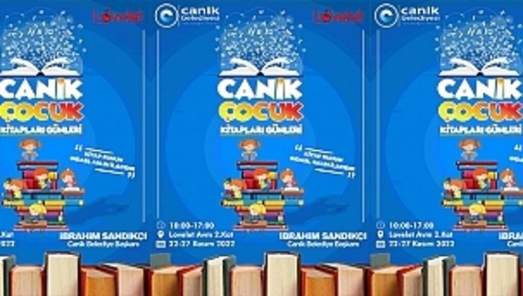 Canik'te Çocuk Kitapları Günleri Başlıyor
