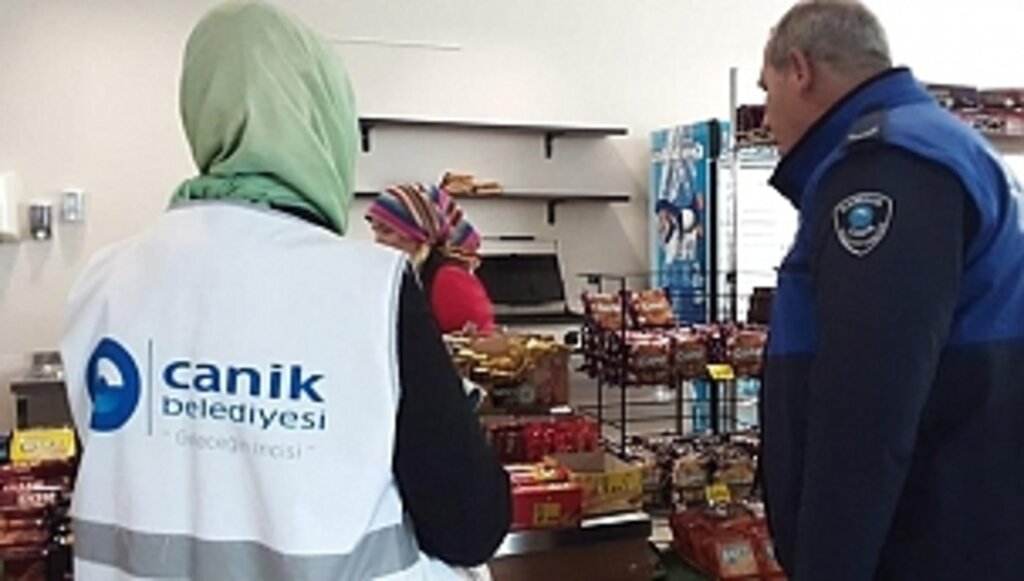 Canik Zabıtasından Nokta Denetim