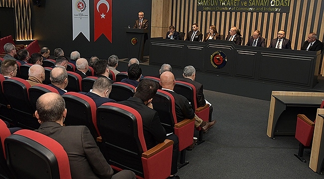 Samsun TSO'nın Yeni Oluşan Meclisi İlk Toplantısını Yaptı
