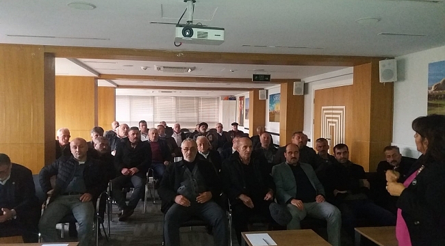 Büyükşehir'den muhtarlara eğitim çalışması