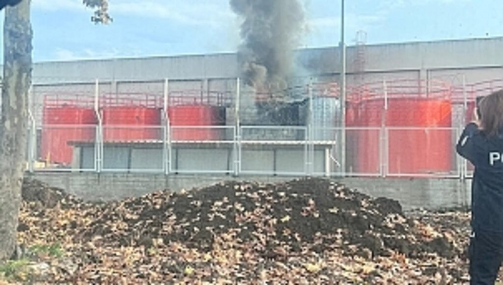 Samsun Limanında Korkutan Yangın!...