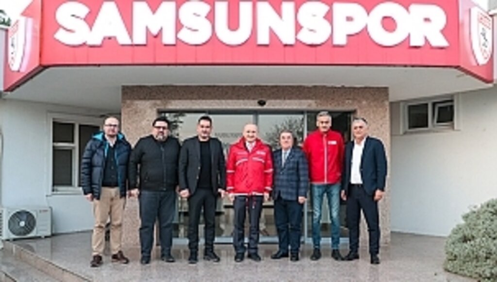 Türk Kızılay'ından Samsunspor'a Ziyaret