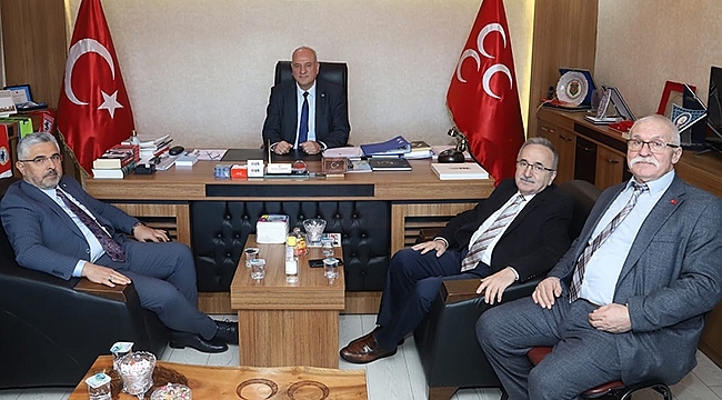 Başkan Aksu'dan MHP'ye Ziyaret 
