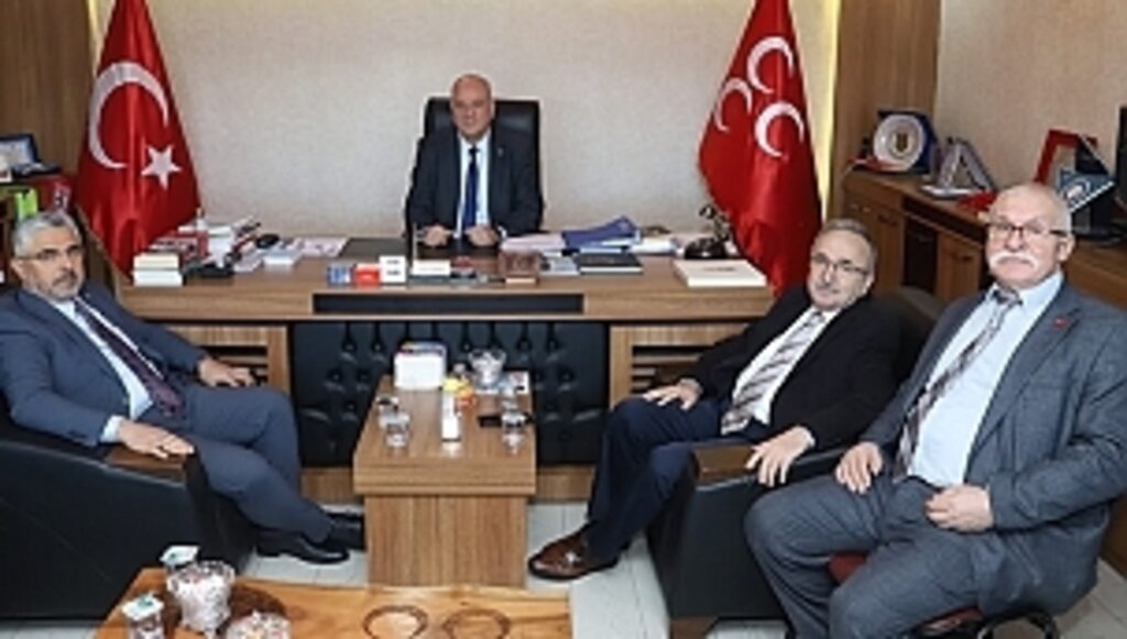 Başkan Aksu'dan MHP'ye Ziyaret 