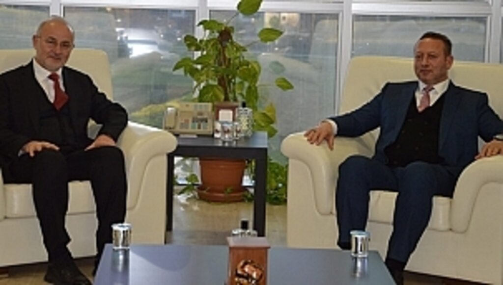 Başkan Kocabaş'tan Rektör Ünal'a Ziyaret