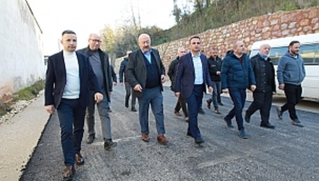 Fatsa Büyük Sanayi Sitesine Ulaşım Alternetif Yola Kavuştu